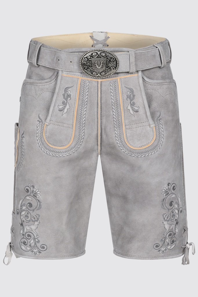 Lederhose Norwin mit Gürtel